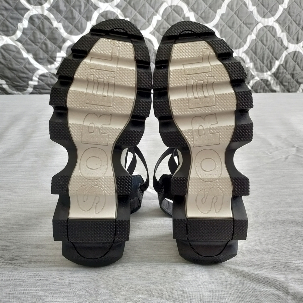 SOREL Women's size 9.5 Kinetic Wedge platform sandals - Picture 6 of 14